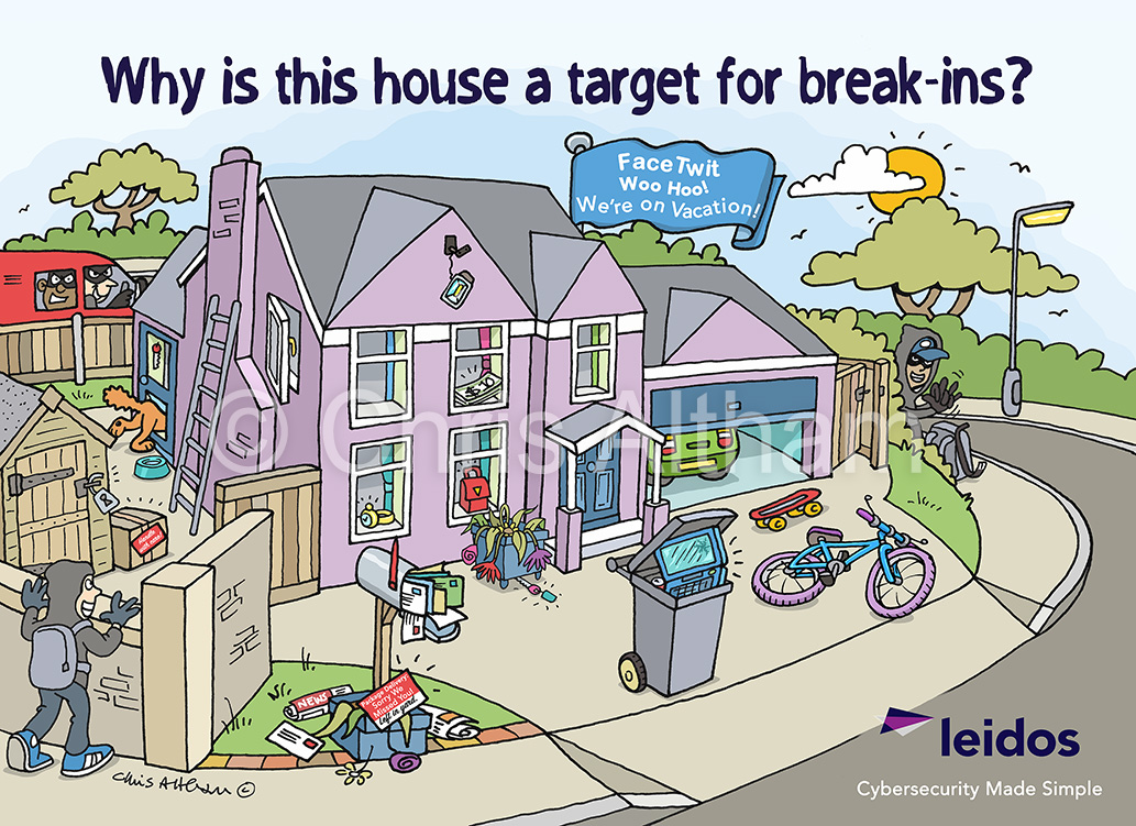 house burglary cartoon
